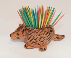 plus air drying clay project porcupine